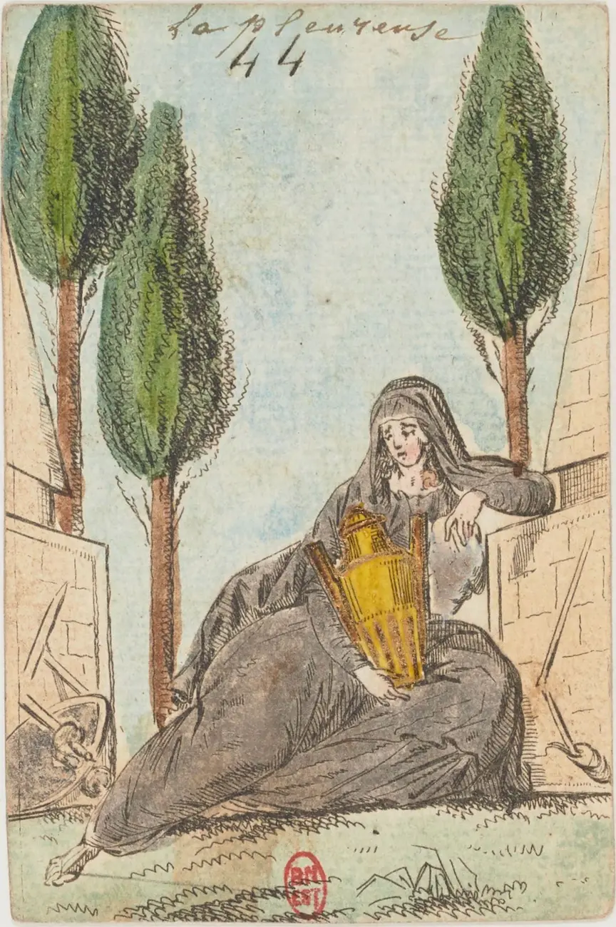 La pleureuse