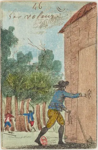 Les voleurs, The Cartomancie of 1788
