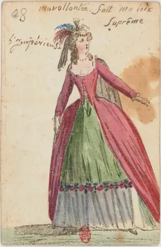 L'impérieuse, The Cartomancie of 1788