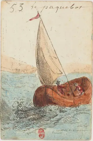 Le paquebot, The Cartomancie of 1788