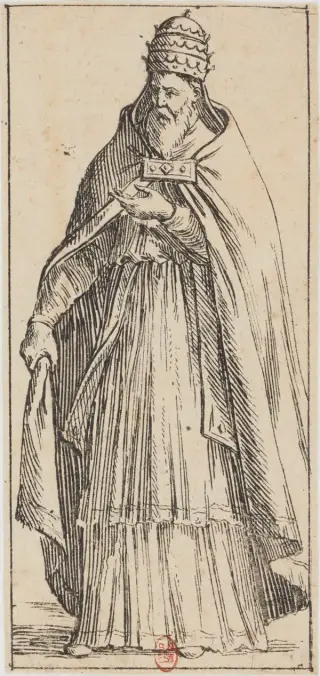 Papa II, The Mitelli Tarocchino