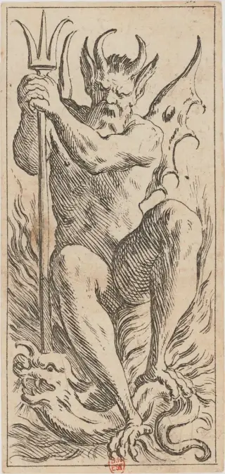 Il Diavolo, The Mitelli Tarocchino
