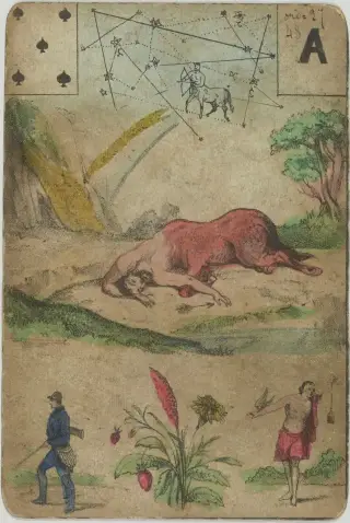 The Fallen Horse, The Grand Jeu de Mlle Lenormand