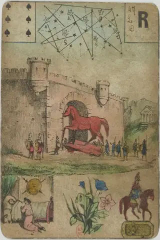 The Wooden Horse, The Grand Jeu de Mlle Lenormand