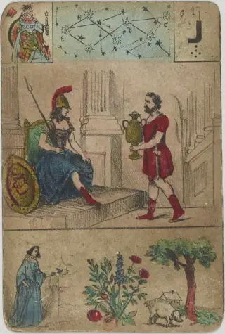 The Armed Goddess, The Grand Jeu de Mlle Lenormand