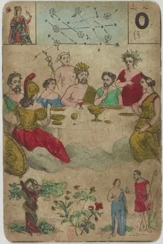 The Banquet of the Gods, The Grand Jeu de Mlle Lenormand