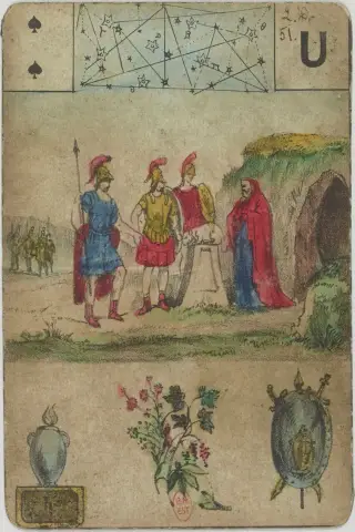 The Mouth of the Cave, The Grand Jeu de Mlle Lenormand