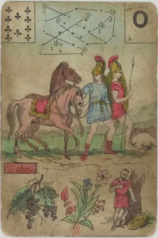 The Horse Led In, The Grand Jeu de Mlle Lenormand