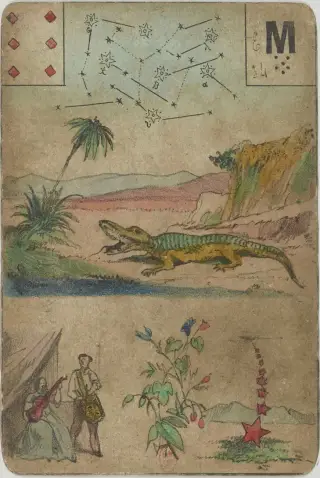 The Crocodile, The Grand Jeu de Mlle Lenormand