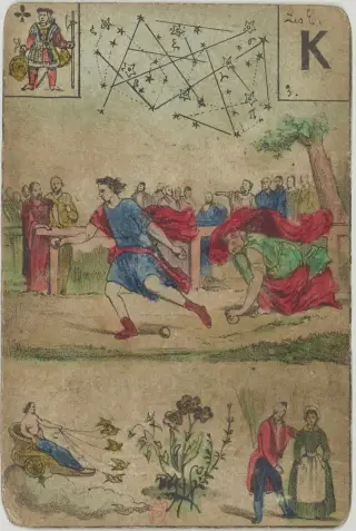 The Interrupted Feast, The Grand Jeu de Mlle Lenormand