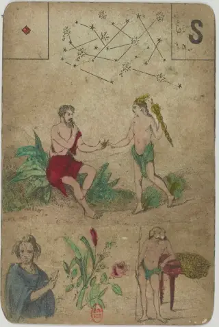 The Meeting on the Shore, The Grand Jeu de Mlle Lenormand