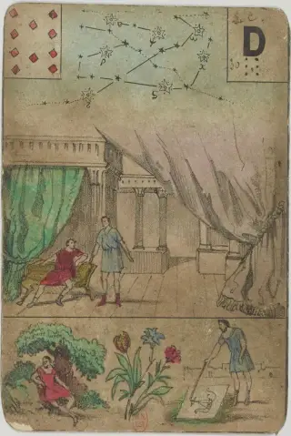 The Burning Temple, The Grand Jeu de Mlle Lenormand