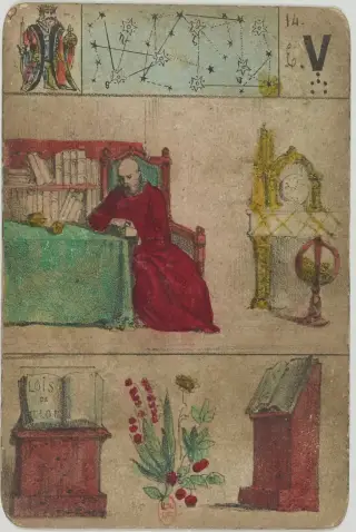 The Study, The Grand Jeu de Mlle Lenormand