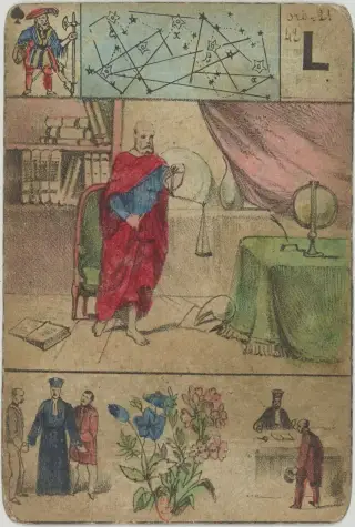 The Weighing, The Grand Jeu de Mlle Lenormand