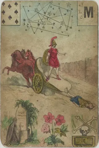Achilles Drags Hector, The Grand Jeu de Mlle Lenormand
