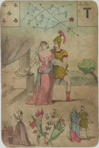 The Farewell at the Column, The Grand Jeu de Mlle Lenormand