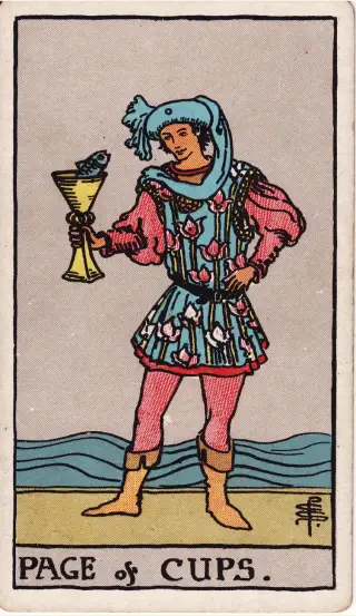 Page of Cups, The Rider-Waite-Smith Tarot