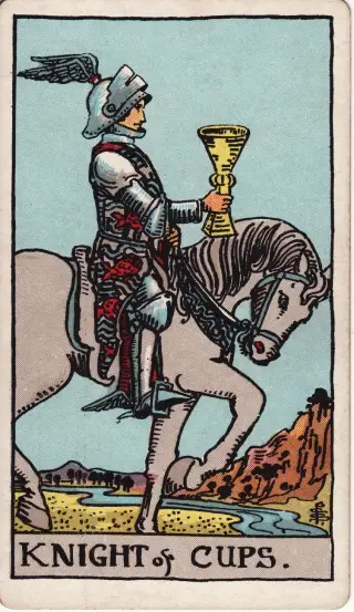 Knight of Cups, The Rider-Waite-Smith Tarot
