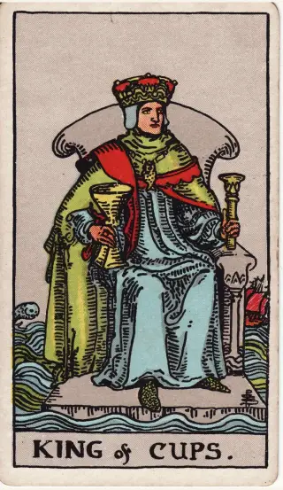 King of Cups, The Rider-Waite-Smith Tarot