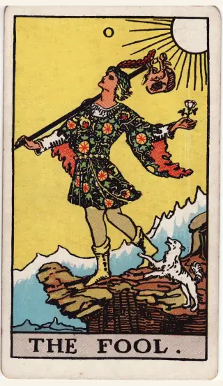 The Fool, The Rider-Waite-Smith Tarot