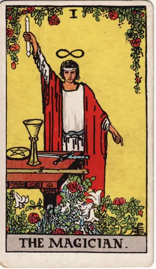 The Magician, The Rider-Waite-Smith Tarot