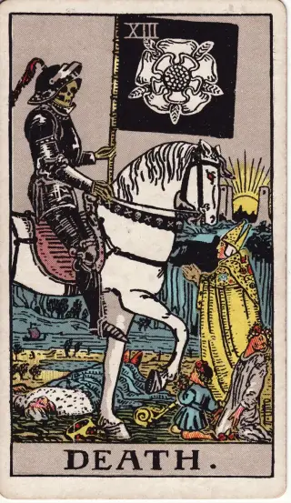 Death, The Rider-Waite-Smith Tarot