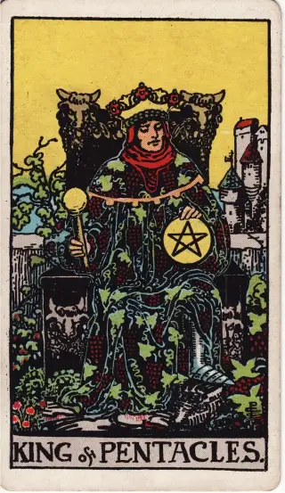 King of Pentacles, The Rider-Waite-Smith Tarot