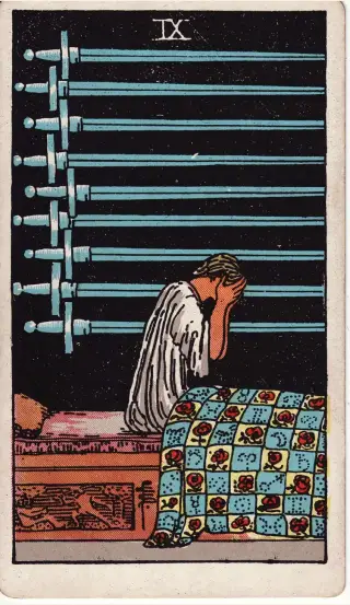 Nine of Swords, The Rider-Waite-Smith Tarot