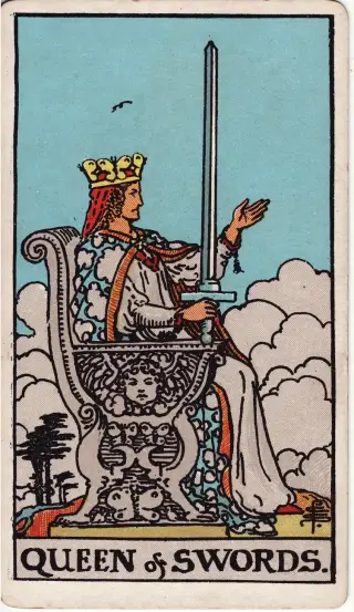 Queen of Swords, The Rider-Waite-Smith Tarot