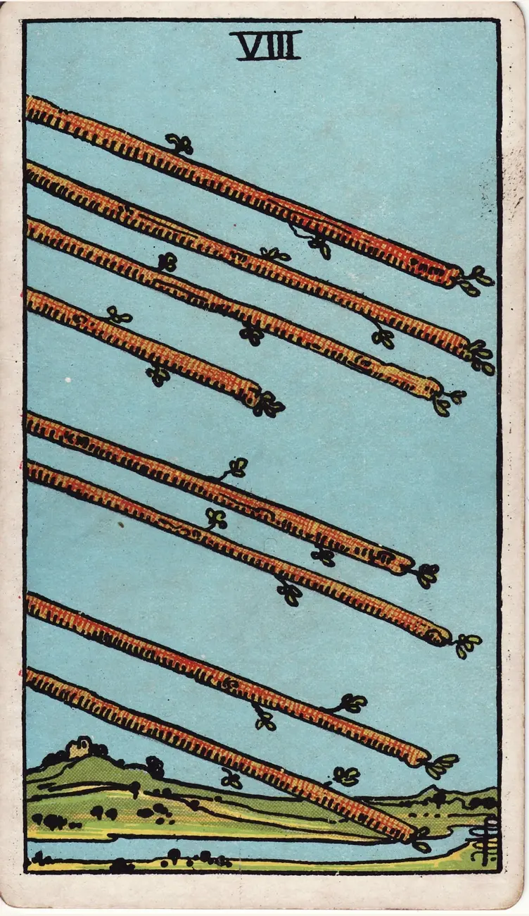 Eight of Wands