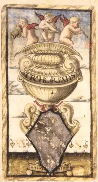 Ace of Cups, The Sola Busca Tarot
