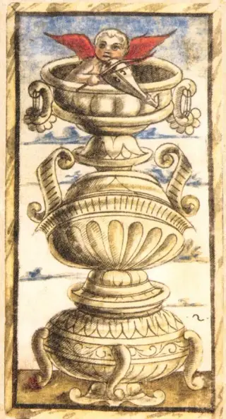 Two of Cups, The Sola Busca Tarot