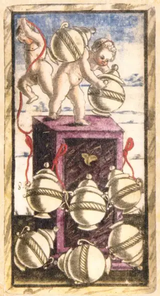 Eight of Cups, The Sola Busca Tarot