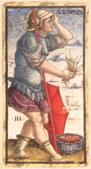 Lenpio, The Sola Busca Tarot