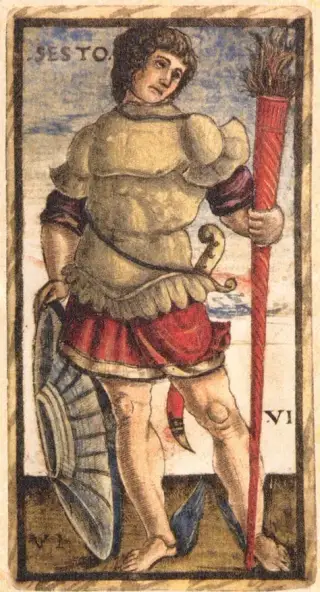 Sesto, The Sola Busca Tarot