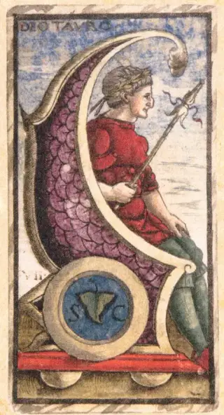 Deo Tauro, The Sola Busca Tarot
