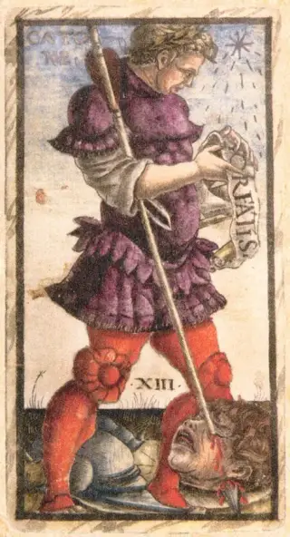 Catone, The Sola Busca Tarot