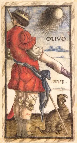 Olivo, The Sola Busca Tarot