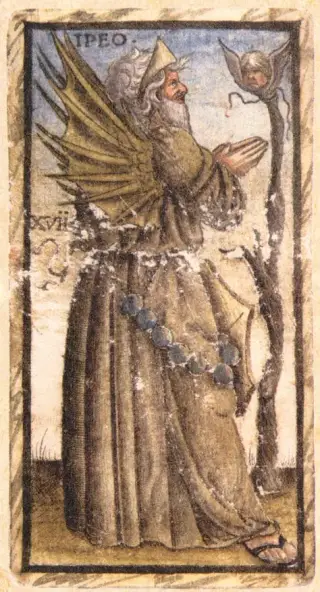 Ipeo, The Sola Busca Tarot