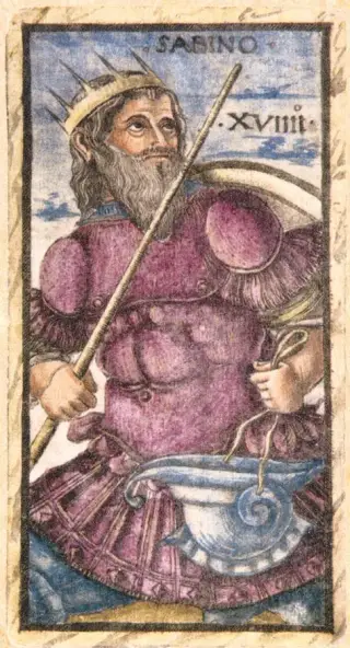 Sabino, The Sola Busca Tarot