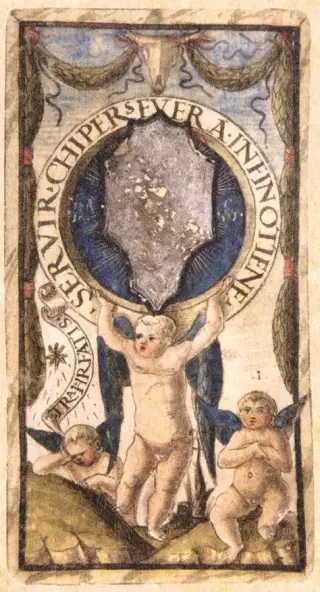 Ace of Coins, The Sola Busca Tarot