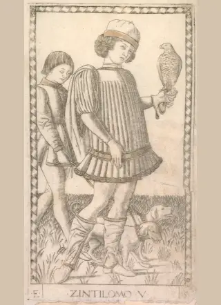 Zintilomo, The Mantegna Tarocchi