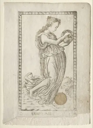Erato, The Mantegna Tarocchi