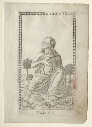 Talia, The Mantegna Tarocchi