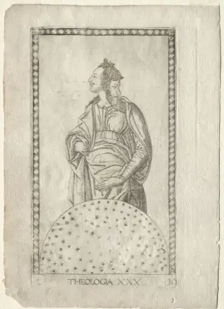 Theologia, The Mantegna Tarocchi