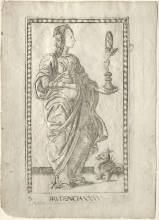 Prudencia, The Mantegna Tarocchi