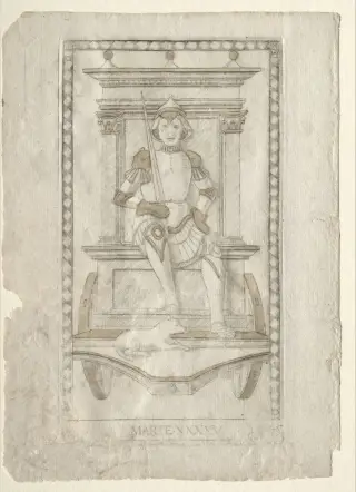 Marte, The Mantegna Tarocchi