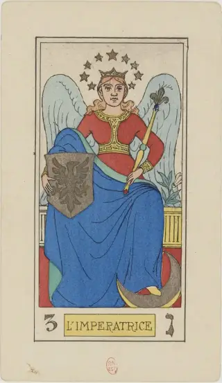 L'Impératrice, The Oswald Wirth Tarot