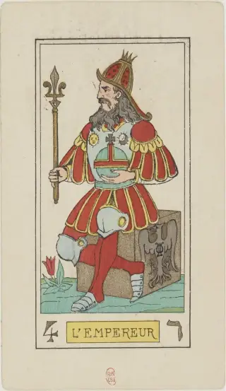 L'Empereur, The Oswald Wirth Tarot