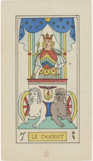 Le Chariot, The Oswald Wirth Tarot
